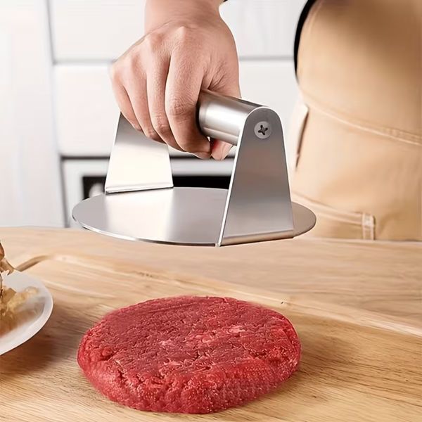 Металевий прес для бургерних котлет &laquo;BBQ-Pro&raquo; (11 см) 2251 фото