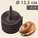 Силиконовые формы-подставки для выпечки бейглов и пончиков &Oslash; 13.5 см (6 шт.) 2250 фото 1